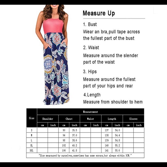 Maxi Sleeveless Dress - Picture 4 of 4